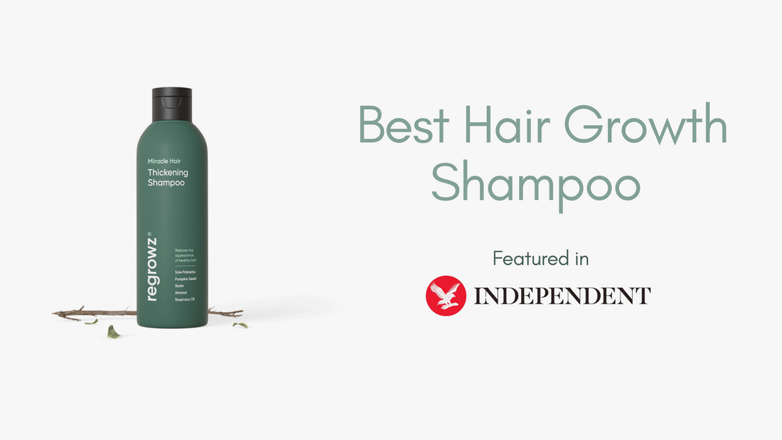 As Seen in The Independent - Best Hair Growth Shampoo